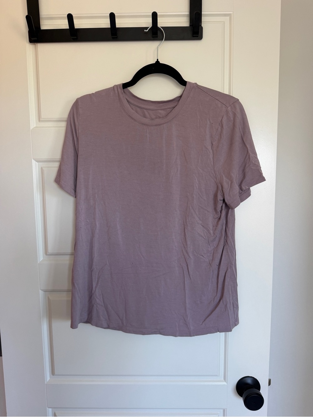 Knix Modal Crewneck Short Sleeve Tee - Mauve